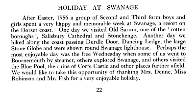 Swanage 1956